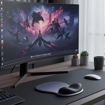 Tapis de souris ergonomique 